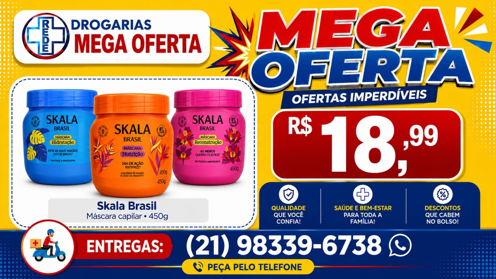 SKALA MÁSCARA CAPILAR